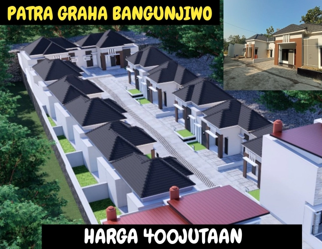 Rumah dijual di patra graha bangunjiwo bangunjiwo, kasihan, kabupaten bantul, di yogyakarta