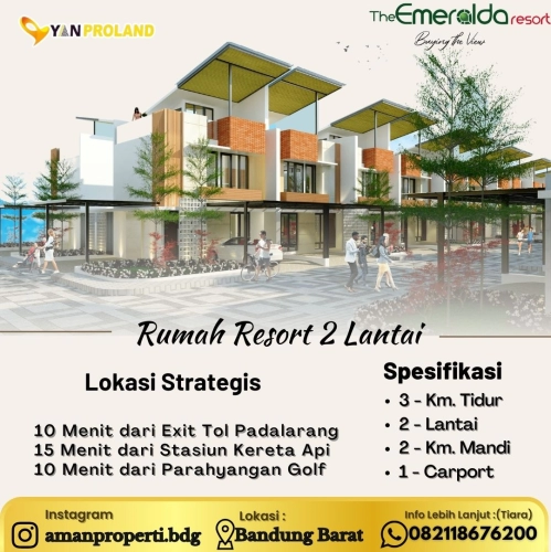 Buying The view Murah Rumah di Bandung Padalarang sudah 2 Lantai di Bawah 700 Juta