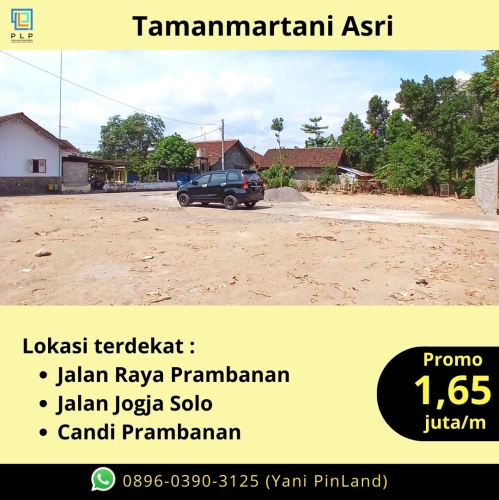 Tanah dijual di tamanmartani asri kabupaten sleman