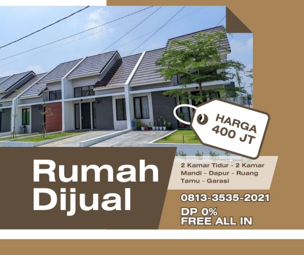 Rumah dijual di perkotaan