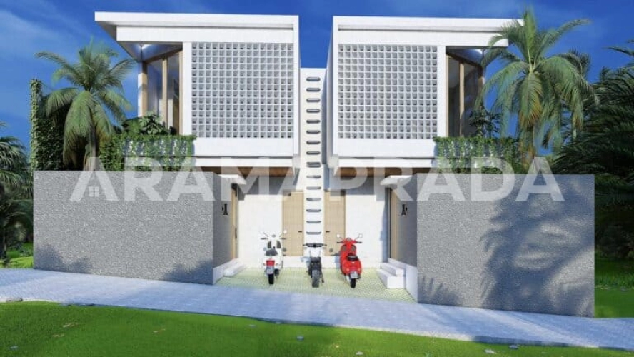 Sewa Jangka Panjang Sampai 2050 Villa Hadap Timur 1 Kamar Pererenan Badung