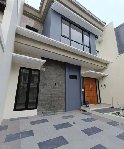 Dijual Rumah Jl.Manyar Rejo - Sukolilo - Surabaya Timur - Baru Minimalis Modern 2 Lantai - Siap Huni