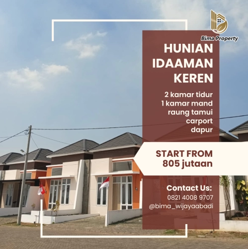 Rumah dijual di kedungkandang, kota malang, jawa timur