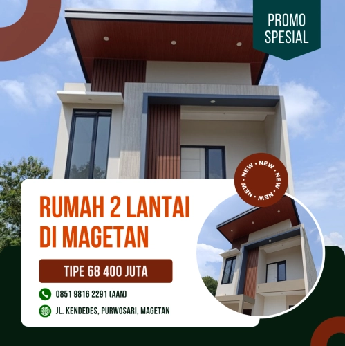 PERUMAHAN KOTA MAGETAN LINGKUNGAN ASRI TENANG HARGA MULAI 273 JT